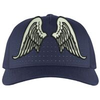 Perforated 5-Panel Trucker Snapback Cap Thumbnail