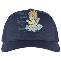 Perforated 5-Panel Trucker Snapback Cap Thumbnail