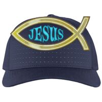 Perforated 5-Panel Trucker Snapback Cap Thumbnail