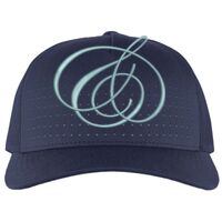 Perforated 5-Panel Trucker Snapback Cap Thumbnail