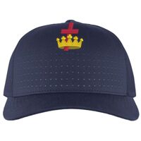 Perforated 5-Panel Trucker Snapback Cap Thumbnail