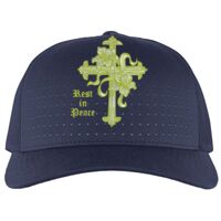 Perforated 5-Panel Trucker Snapback Cap Thumbnail