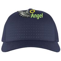 Perforated 5-Panel Trucker Snapback Cap Thumbnail