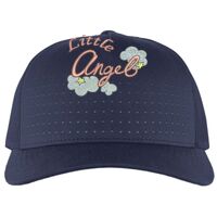 Perforated 5-Panel Trucker Snapback Cap Thumbnail