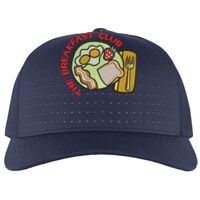 Perforated 5-Panel Trucker Snapback Cap Thumbnail