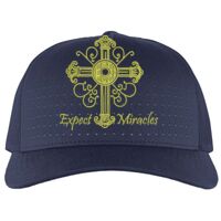 Perforated 5-Panel Trucker Snapback Cap Thumbnail