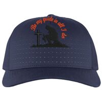 Perforated 5-Panel Trucker Snapback Cap Thumbnail