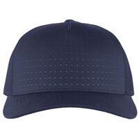 Perforated 5-Panel Trucker Snapback Cap Thumbnail