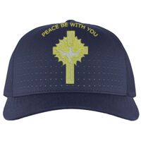 Perforated 5-Panel Trucker Snapback Cap Thumbnail