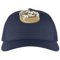 Perforated 5-Panel Trucker Snapback Cap Thumbnail