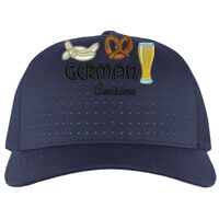 Perforated 5-Panel Trucker Snapback Cap Thumbnail