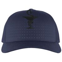 Perforated 5-Panel Trucker Snapback Cap Thumbnail