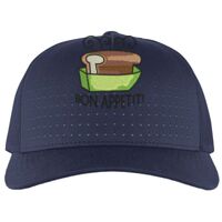 Perforated 5-Panel Trucker Snapback Cap Thumbnail