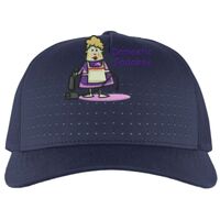 Perforated 5-Panel Trucker Snapback Cap Thumbnail