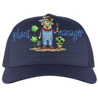 Perforated 5-Panel Trucker Snapback Cap Thumbnail