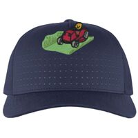 Perforated 5-Panel Trucker Snapback Cap Thumbnail