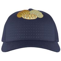 Perforated 5-Panel Trucker Snapback Cap Thumbnail