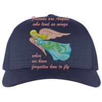 Perforated 5-Panel Trucker Snapback Cap Thumbnail