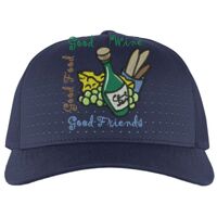 Perforated 5-Panel Trucker Snapback Cap Thumbnail