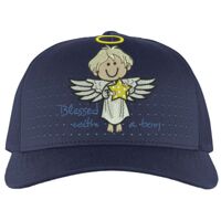 Perforated 5-Panel Trucker Snapback Cap Thumbnail