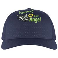 Perforated 5-Panel Trucker Snapback Cap Thumbnail