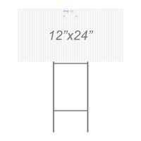 Yard Signs (Corrugated) 12"x24" Thumbnail
