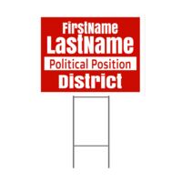 Yard Signs (Corrugated) 18"x24" Thumbnail