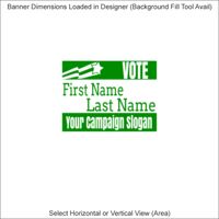 Banners - 2 x 4 Feet - Horizontal or Vertical Thumbnail