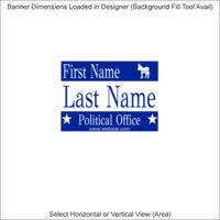 Banners - 2 x 4 Feet - Horizontal or Vertical Thumbnail