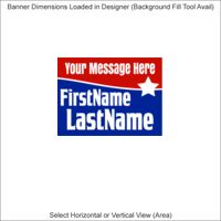 Banners - 2 x 4 Feet - Horizontal or Vertical Thumbnail