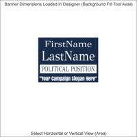 Banners - 2 x 4 Feet - Horizontal or Vertical Thumbnail