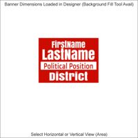 Banners - 2 x 4 Feet - Horizontal or Vertical Thumbnail