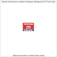 Banners - 2 x 10 Feet - Horizontal or Vertical Thumbnail