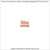 Banners - 2 x 10 Feet - Horizontal or Vertical Thumbnail