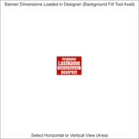 Banners - 2 x 10 Feet - Horizontal or Vertical Thumbnail