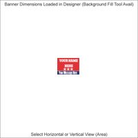 Banners - 2 x 12 Feet - Horizontal or Vertical Thumbnail
