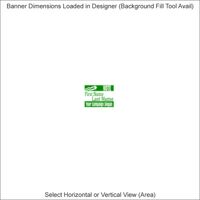 Banners - 2 x 12 Feet - Horizontal or Vertical Thumbnail