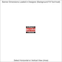 Banners - 2 x 12 Feet - Horizontal or Vertical Thumbnail