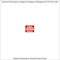 Banners - 2 x 12 Feet - Horizontal or Vertical Thumbnail