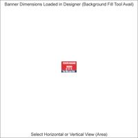 Banners - 2 x 18 Feet - Horizontal or Vertical Thumbnail