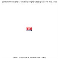 Banners - 2 x 22 Feet - Horizontal or Vertical Thumbnail
