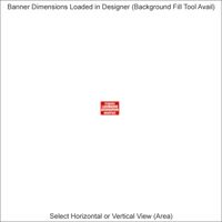 Banners - 2 x 22 Feet - Horizontal or Vertical Thumbnail
