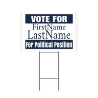 Yard Signs (Corrugated) 16"x24" Thumbnail
