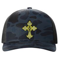 Printed Five-Panel Trucker Cap Thumbnail