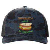 Printed Five-Panel Trucker Cap Thumbnail
