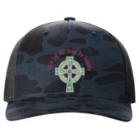 Printed Five-Panel Trucker Cap Thumbnail