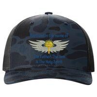 Printed Five-Panel Trucker Cap Thumbnail