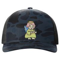 Printed Five-Panel Trucker Cap Thumbnail