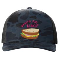 Printed Five-Panel Trucker Cap Thumbnail