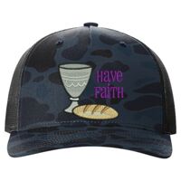 Printed Five-Panel Trucker Cap Thumbnail